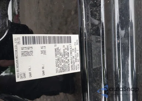 2020 Nissan Altima S из США, поврежденный, VIN 1N4BL4BV3LC280327